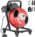 Fretki VEVOR – 15 m, 29.86 kg, Czarny, czyszczarka – 27 cm, 10 cm, do węży 5- 10 cm