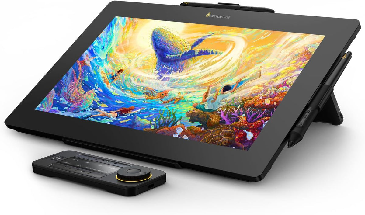 Tabele graficzne XENCELABS, 16 cali, Czarny – USB, Windows, Linux, Pen Wyświetlacz 16 Paleta 4K OLED 16 'Profesjonalny