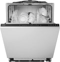 CANDY Zmywarka, 3D9E0B – 60 cm, 49 dB, 11 l, Srebrny – 5 programów, do zabudowy, 13 usług