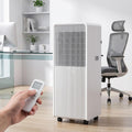Klimatyzator przenośny Eouyt, klimatyzator mobilny, 10000 BTU, 20 litrów – Biały, 24- godzinna Klimatyzator, instalacja ścienna, zegar