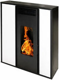 EMAFLAM Ogrzewanie granulowane, IP65 – 10 kW, 28 cm, 30.4 kg, Biały – TESSA 10, biały przyrząd do gotowania