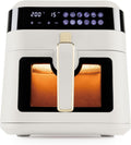 Frytkownica beztłuszczowa Berlinger Haus, air fryer – 3 l, 1300 W, Czarny, 8 programów – ekran dotykowy