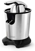 KITCHENCOOK Wyciskarka do cytrusów, 127 v, Czarny, stal nierdzewna – Prasa, Presspro, Prasa Citrus elektryczny z Bras Articulated Presspro De