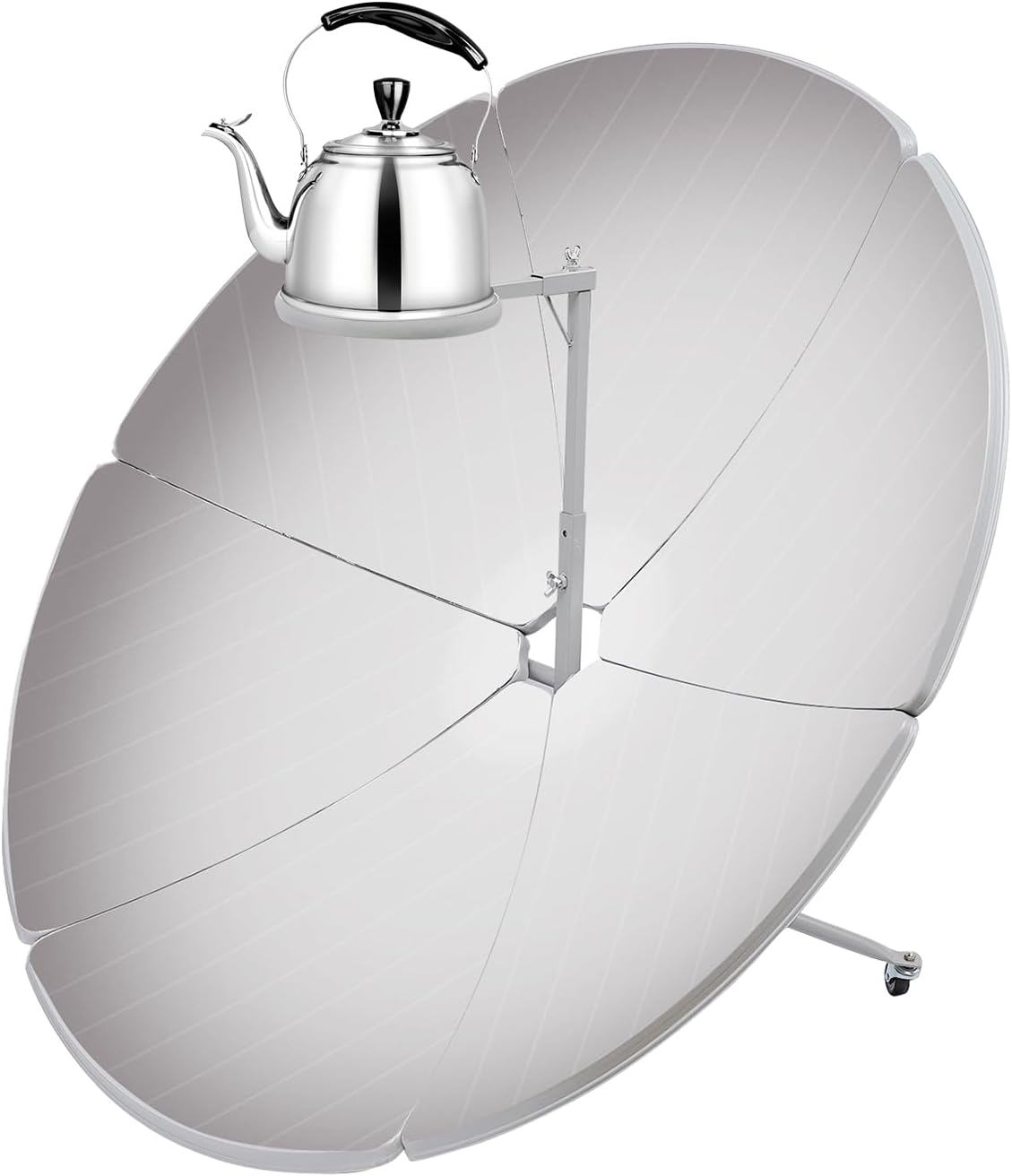 TENNIEX Kuchenki turystyczne – 150 cm, 1800 W, 1 kg, Czarny / Srebrny – kuchenka turystyczna, Naczynia kuchenne z piekarnikiem, przenośne, kemping