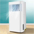 Klimatyzator przenośny PSHCEE, klimatyzator mobilny, 70 m – 14000 BTU, 50 dB, Biały, Klimatyzator 24H – przenośny, zegar, cichy, odświeża do 70 m2