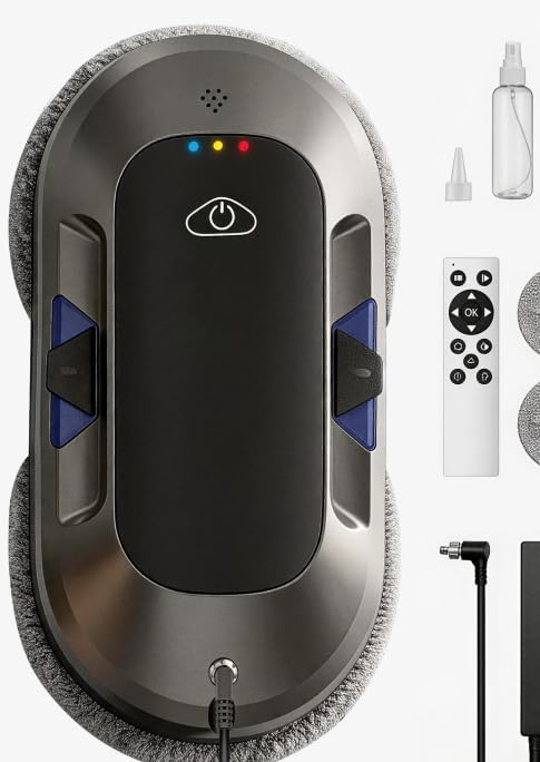 Dufuso Robot sprzątający, odkurzacz automatyczny – W23D, Czarny, Robot W23D, dla skutecznego utrzymania Vitre