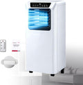 Klimatyzator przenośny FANYING, klimatyzator mobilny, 9000BTU – 9000 BTU, 33 × 28 × 68 cm, 3 W, Czarny – oświetlenie LED, 3 w 1