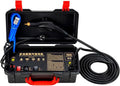 Myjka parowa DRAUXI, 3000 W – 1,5 m, Czarny / Srebrny, okap kuchenny, czyszczenie parowe w temperaturze 3000 W