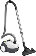 Clatronic Odkurzacz, 1300 W, Biały / Szary – tradycyjny, BS 1300, cichy, biały