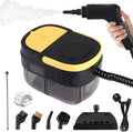 Myjka parowa Neulriscn – 2500 W, 1100 ML, Czarny, Czyszczenie parowe – 3 poziomów, duży zbiornik, 1100 ML Duża pojemność zbiornika wody do czyszczenia