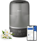 Nawilżacze jednopokojowe PHILIPS – HU1510, 34 dB, 41 m, 275 ml – Czarny, 32H HU1510 / 03 Humanidyzer, 275 ml / h, płyta IPS – czarny HU1510/03