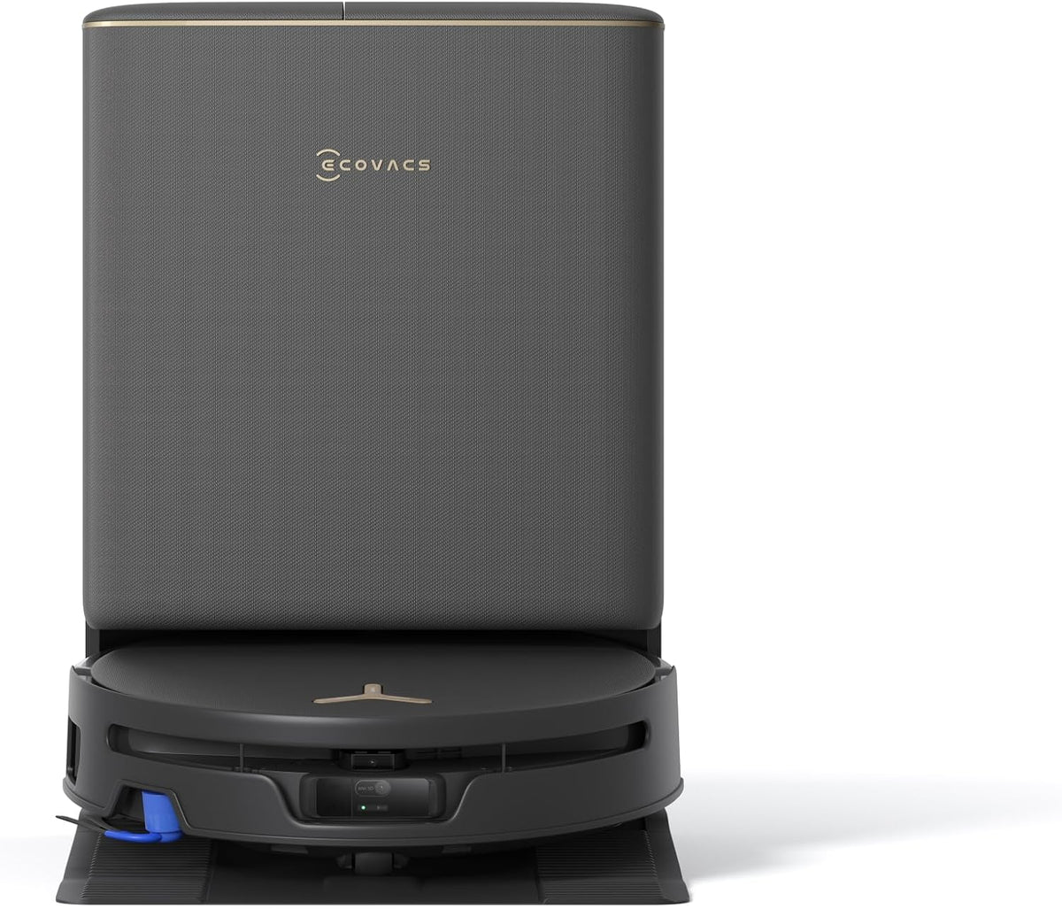 ECOVACS Robot sprzątający, odkurzacz automatyczny – T90S, Czarny, Pro Omni Odkurzacz Robot z stacji, ssanie aparatura elektryczna