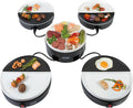BOURGINI Grill – 1,2 m, 250 W, Szary, wyjmowany – dla 4 osób Wymienne płyty porcelanowe