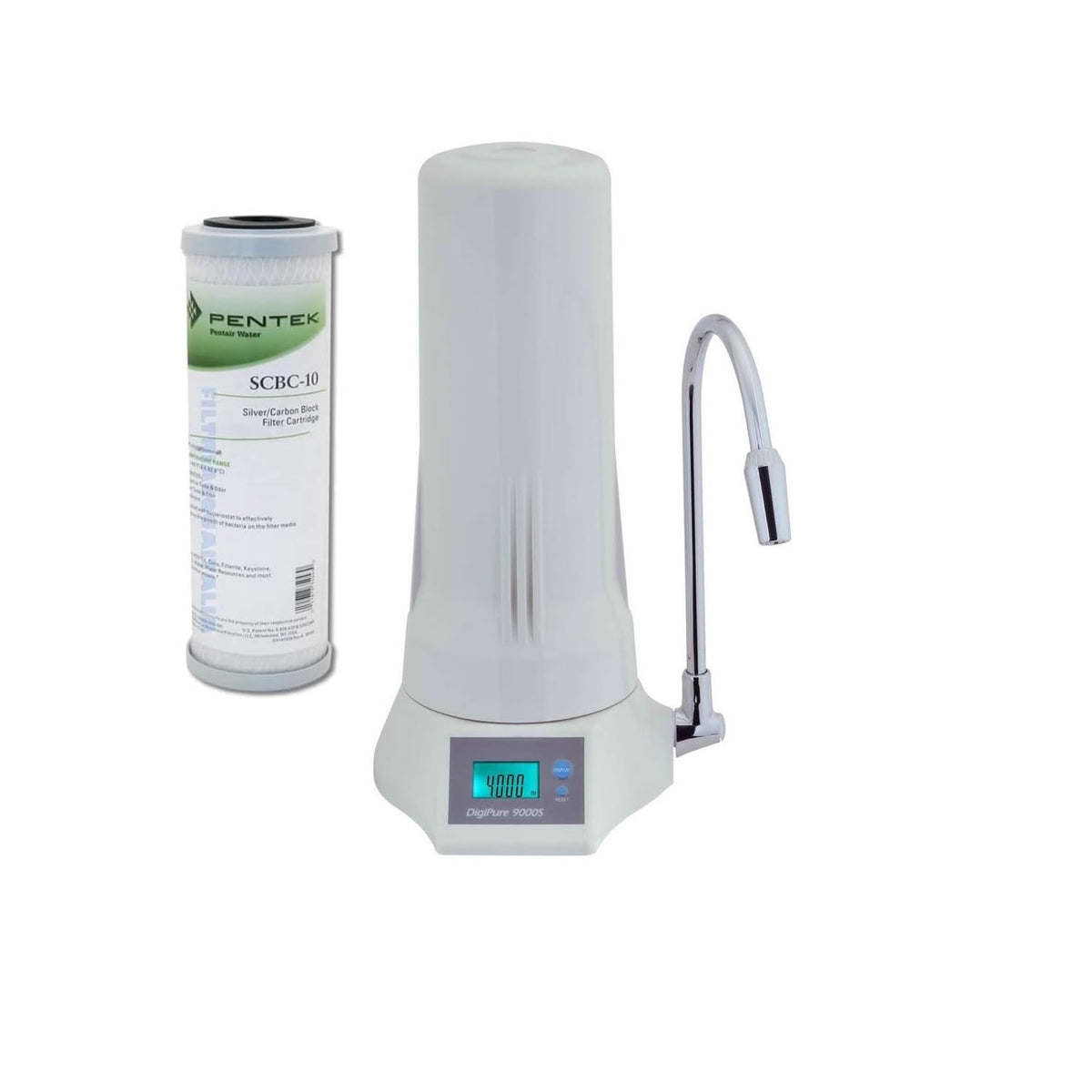Filtr do wody FILTRIACQUAITALIA, system filtracji wody – 9000S, 3780 l, Biały, zlewozmywak 9000S