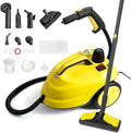 Myjka parowa LIROPAU, 2 l – 2000 W, 37 x 26,5 x 24 cm, Czarny, Czyszczenie parowe – para ciśnieniowa, wielofunkcyjne