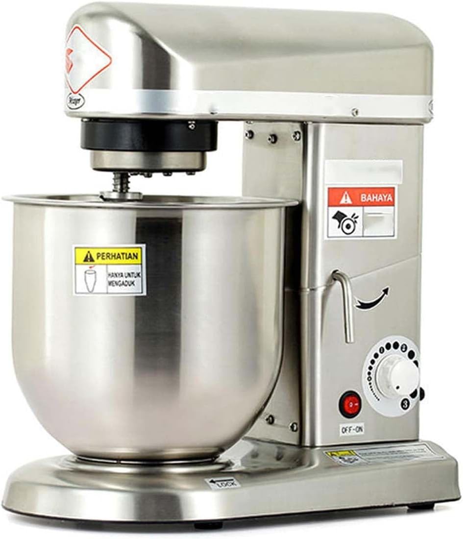 Mikser, L/10, 7 l – 350 W, 13 kg, Czarny, L / 7 l / 10 – Profesjonalny, Restauracja L/10