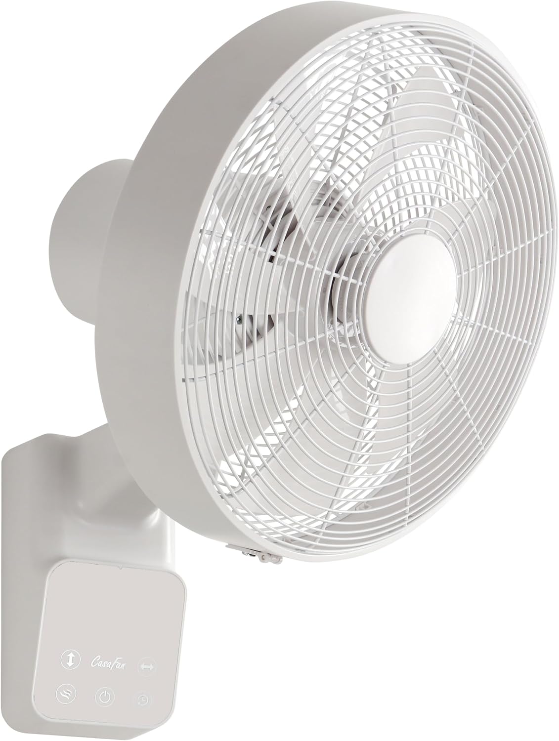 Wentylatory ścienne Casafan, 540 x 404 x 350 mm – 0,043 kW, Biały, pilot zdalnego sterowania, Wentylator – wentylator do cyrkulacji powietrza