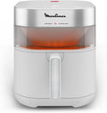 Frytkownica Moulinex, 7 l, Biały/Srebrny, Easy Fry Infrared – na powietrze 7 l, technologia podczerwieni, panel cyfrowy