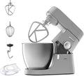 Kenwood Robot kuchenny, KVL4100S, 6.7 l – 1200 W, Srebrny, mikser planetarny, Planetarny Pastry Robot Chef XL – duża miska 6.7 litra