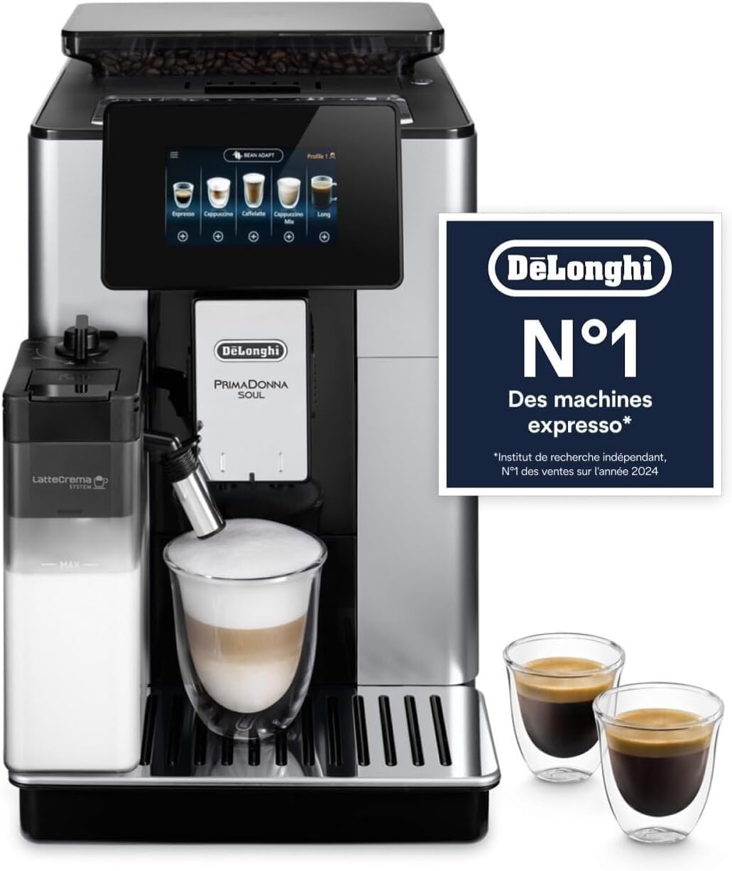 De'Longhi Ekspres do kawy – ECAM220.91.B, Czarny, automatyczny, Automatyczna – dotyk, expresso i cappuccino