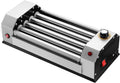 Grill, 600 W, 6 mm, Srebrny – stal nierdzewna, Maszyna do rolowania, funkcja ogrzewania, dla hot-doga 600 W