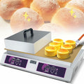 OWOHYG Kuchenki do jaj, 8 mm, 1300 W, Srebrny – stal nierdzewna, Maszyna do wyplatania, maszyna do babeczek, 0 do 260°C – ciasto, profesjonalny