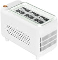 Kostkarka do lodu Jotekonoby, maszyna do lodu – 12 V, 20 x 9,6 x 13,5 cm, Biały, przenośne – kemping, łódź z nadwoziem ABS, szybkie chłodzenie