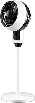 Wentylator stołowy Quniwokid – 5 cm, 1250 g, Biały, regulowana wysokość – Wentylator, plener, 3 prędkości, pokój dzienny dekoracji – tłumik