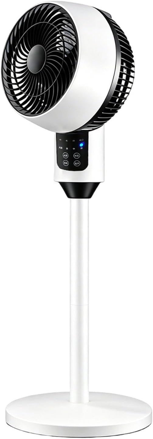 Wentylator stołowy Quniwokid – 5 cm, 1250 g, Biały, regulowana wysokość – Wentylator, plener, 3 prędkości, pokój dzienny dekoracji – tłumik