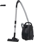 Hoover Odkurzacz, HE2, 10 m, 5 l – 850 W, Czarny, tradycyjny, HE2 10m – Duży worek pojemności 3.5 l, EPA Filtr