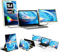 Monitor komputerowy Teamgee, 1080P, 15.6 cali – Czarny, USB, 1080P Monitor, laptop – Full HD, chromowany
