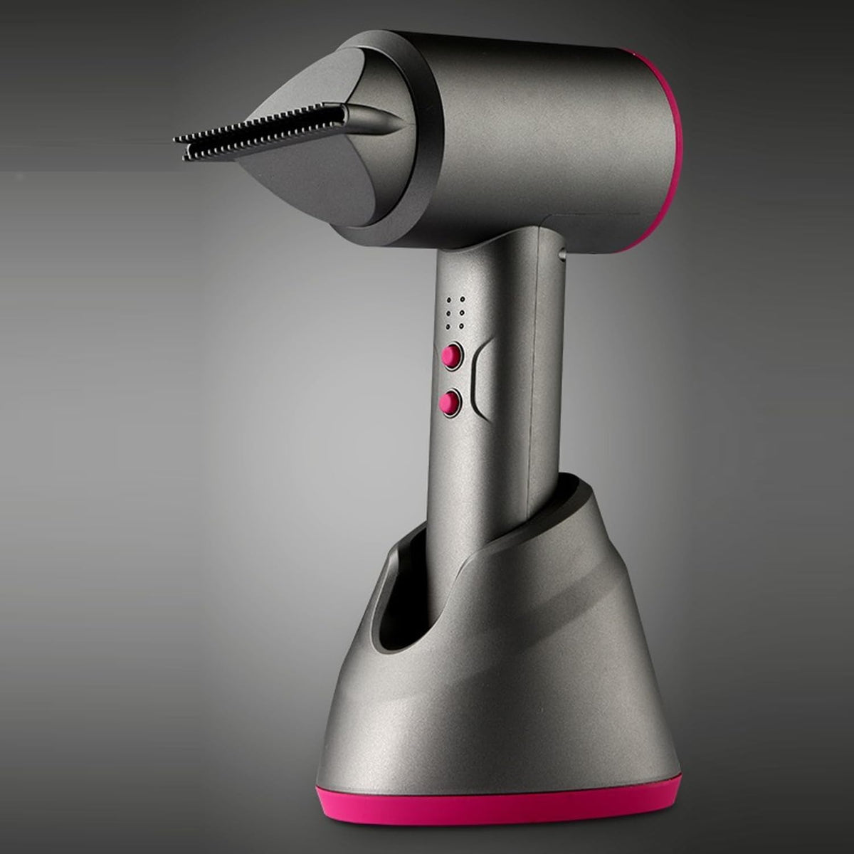 ZZYYZZ Nadawcy, 24 V, 300 W – Szary, praca bezprzewodowa, Przenośne, na zewnątrz – 3 prędkości, wąskie, bezprzewodowe, wewnątrz